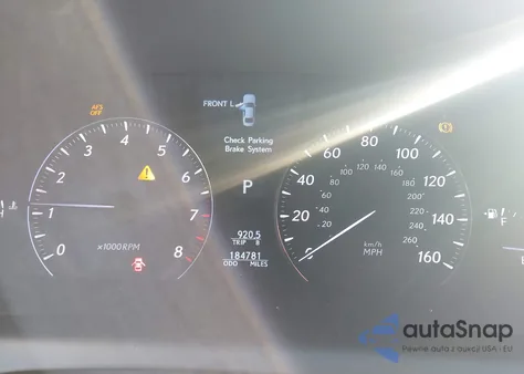 2007 Lexus Ls 460 z USA, uszkodzony, nr VIN JTHBL46F475051662